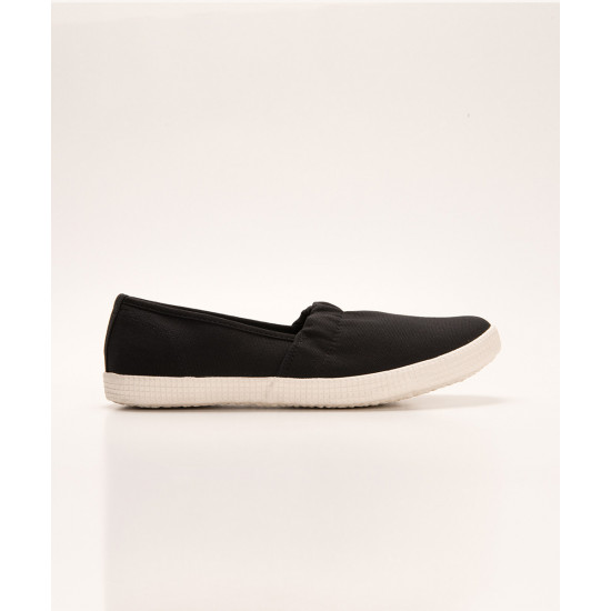 Female Canvas Shoes - Black