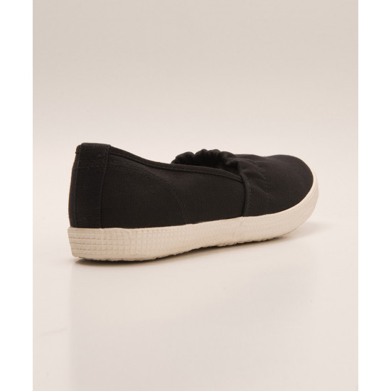 Female Canvas Shoes - Black